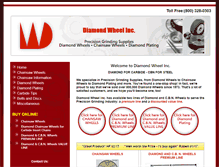 Tablet Screenshot of diamondwheelinc.com